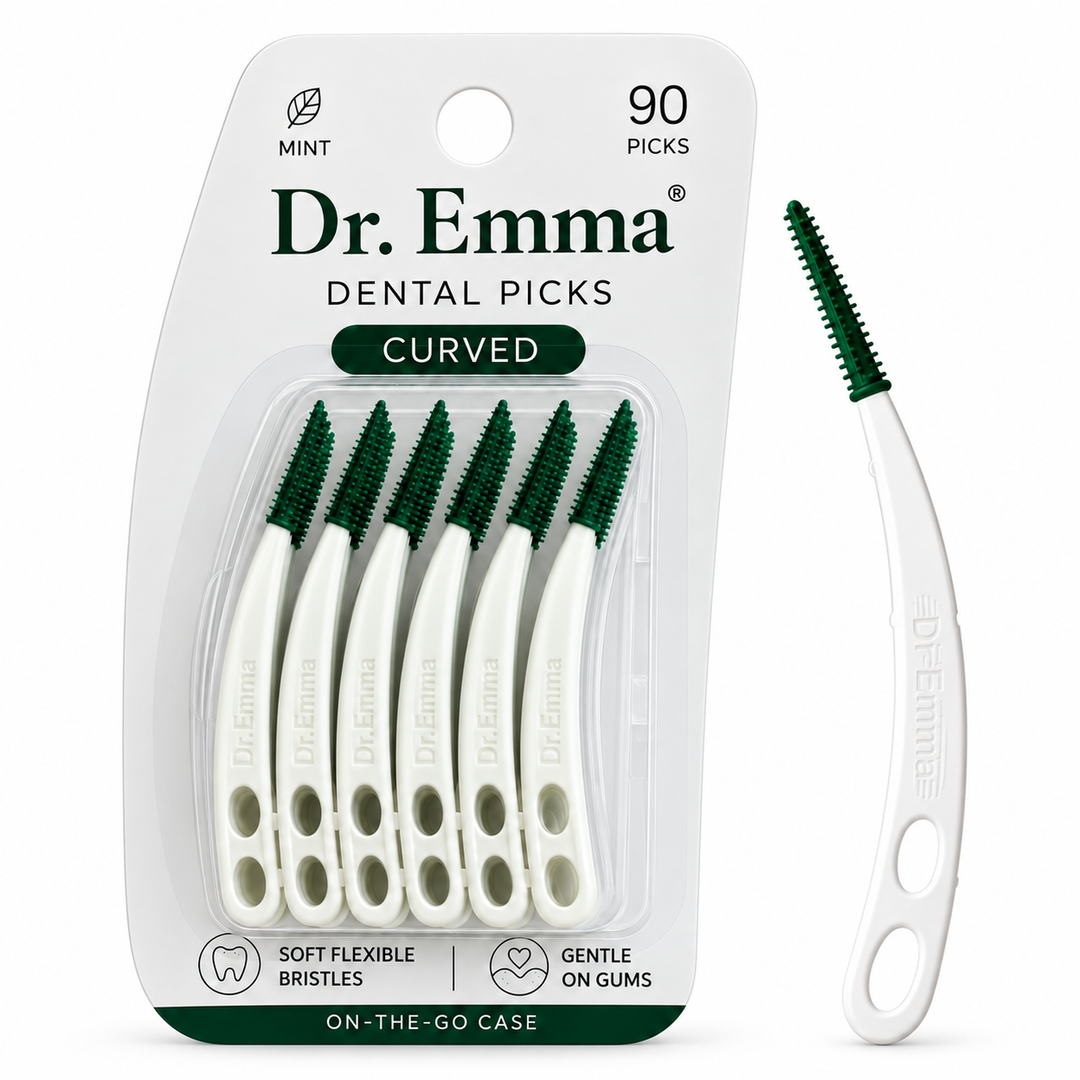 Dr.Emma Curved Handle Soft TPE Interdental Brush
