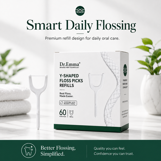 Dr.Emma Electric Braided Flosser Refills