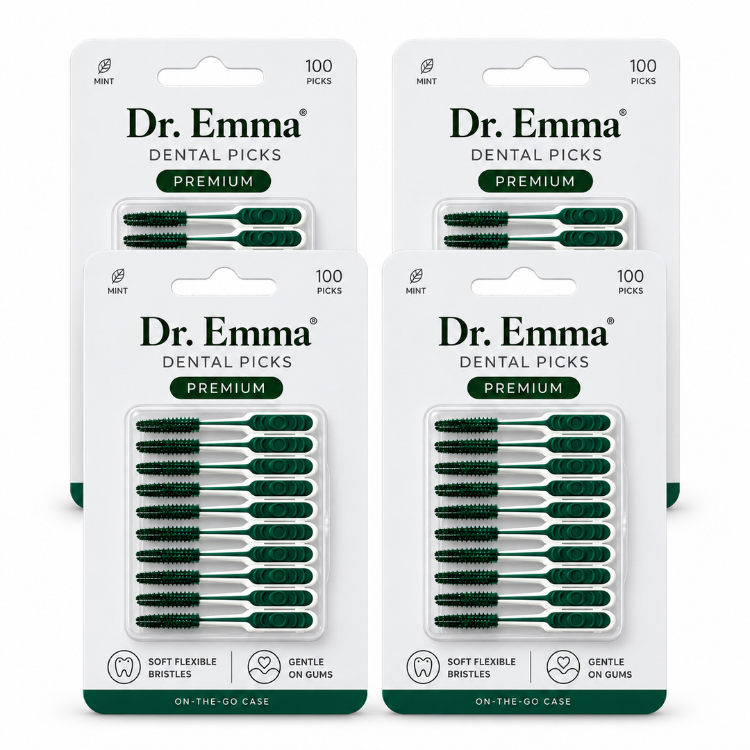 Dental Picks Mint Brush Soft Picks
