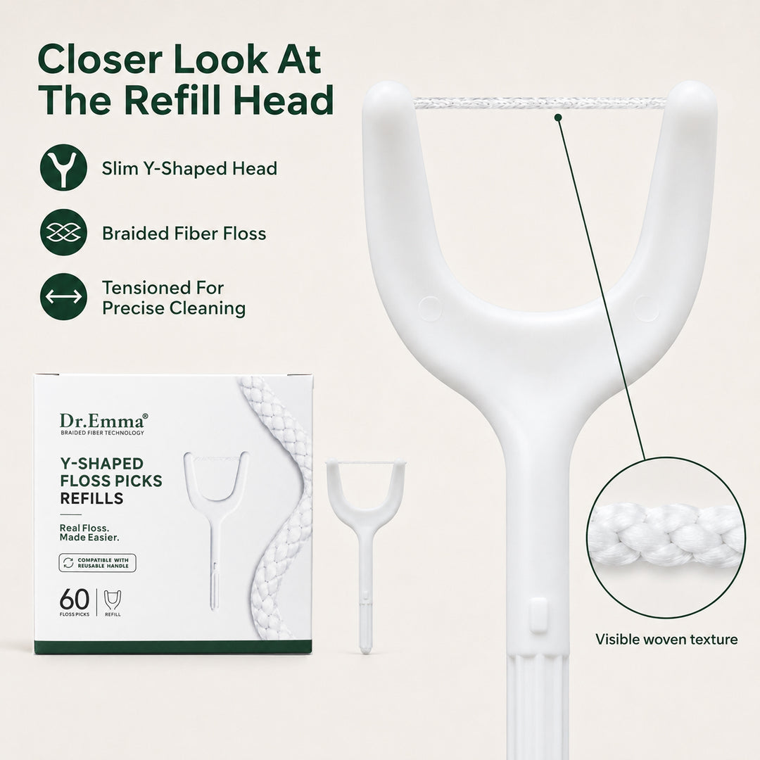 Dr.Emma Electric Braided Flosser Refills