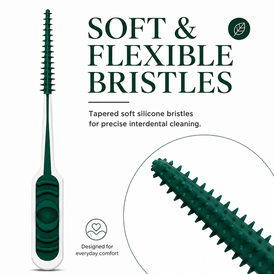 Dental Picks Mint Brush Soft Picks