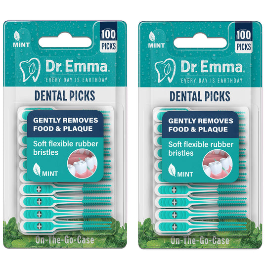 Dental Picks Soft Brush Tooth Picks Floss Dr Emma