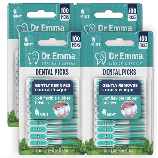 Dental Picks Soft Brush Tooth Picks Floss Dr Emma