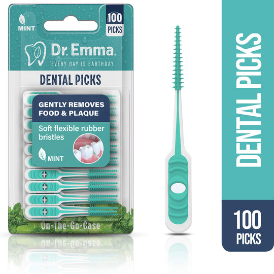 Dental Picks Soft Brush Tooth Picks Floss Dr Emma