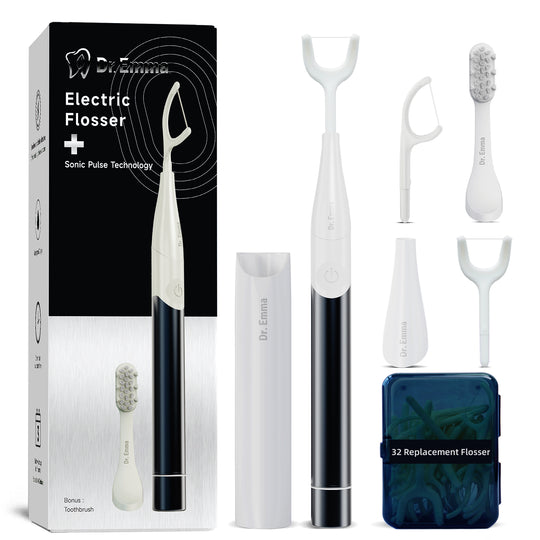 Dr. Emma electric flosser power flosser water flosser alternative toothbrush