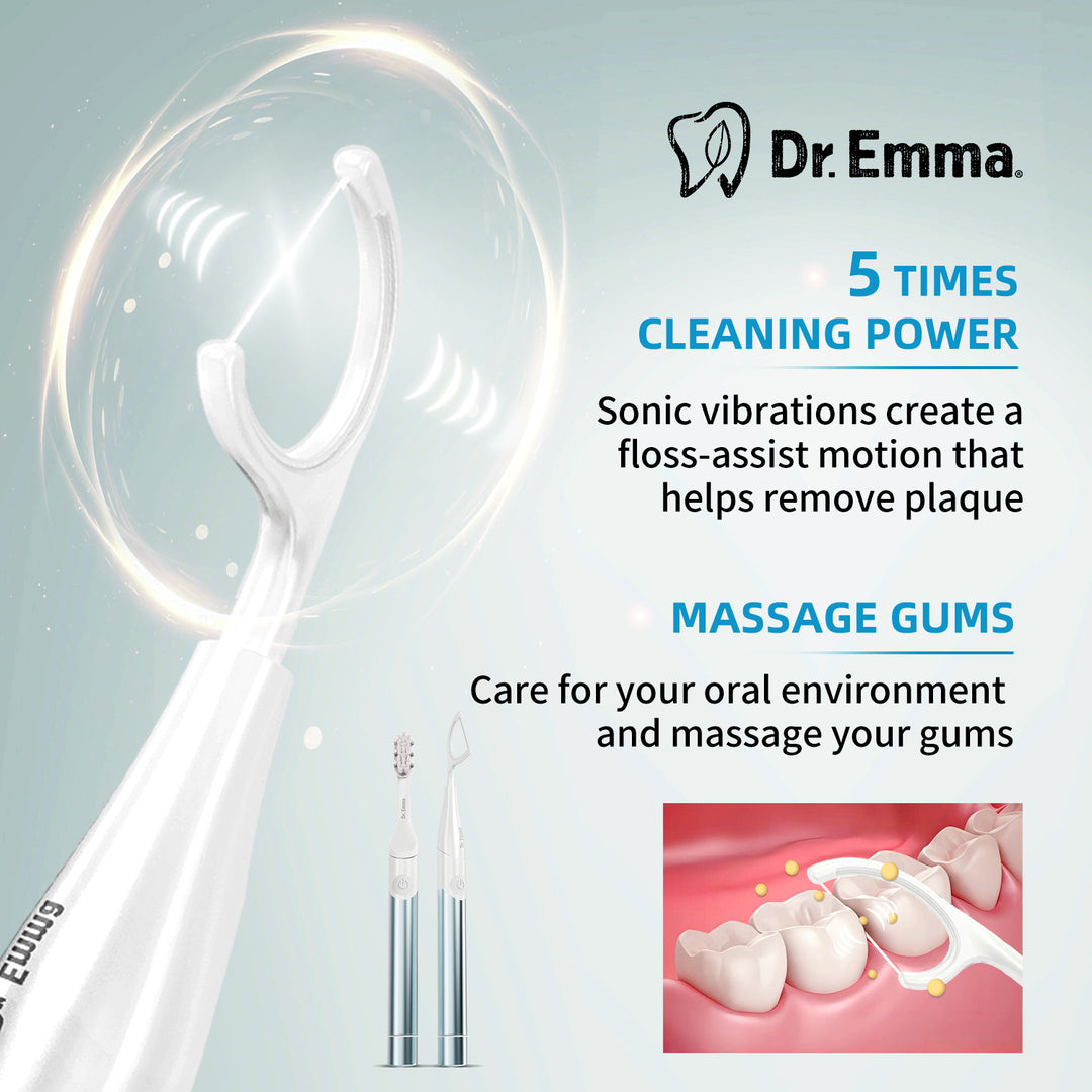 Dr. Emma electric flosser power flosser water flosser cleaning toothbrush