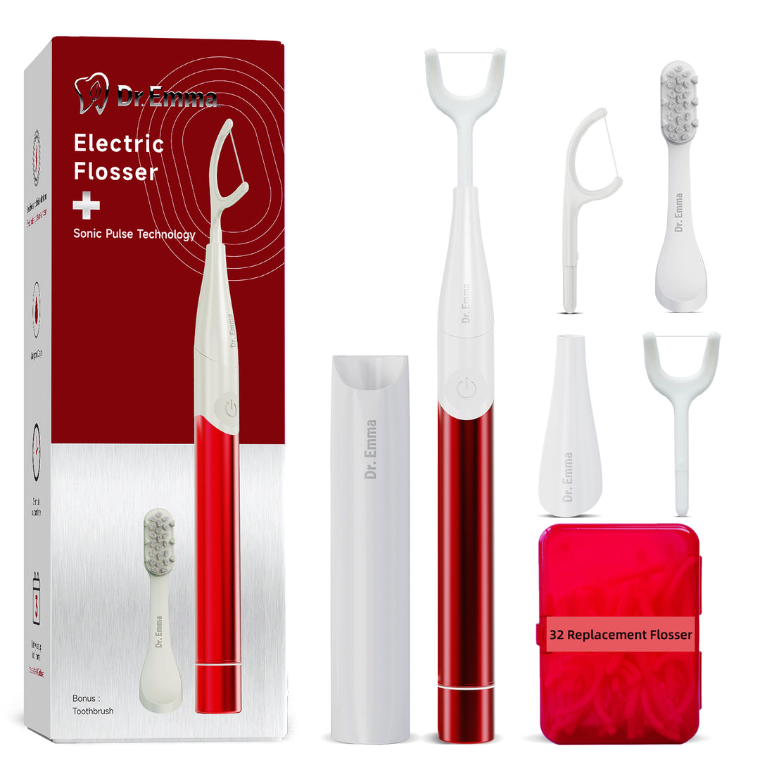 Dr. Emma electric flosser power flosser water flosser alternative toothbrush