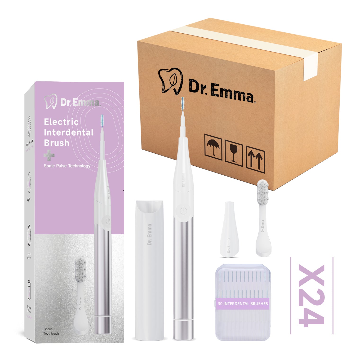 エレール インテンシブ アイケア エッセンス EMB-6000 セット Electric Interdental Brush- – Dr Emma